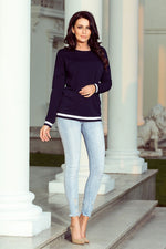Welts genser til dame fra MS StyleHaven, laget av Viskose; polyester, farge S, størrelse XXL, med short; 3-4 ermer, perfekt til casual; dress