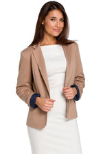 Jakke Stylove til dame fra MS StyleHaven, laget av Bomull; polyester, farge Rød, størrelse XXL, med long ermer, perfekt til dress