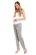 Uanstrengt elegante gravidbukser fra PeeKaBoo til dame fra MS StyleHaven, laget av Viskose; polyester, farge beige, størrelse S/M, med long ermer, perfekt til casual; dress