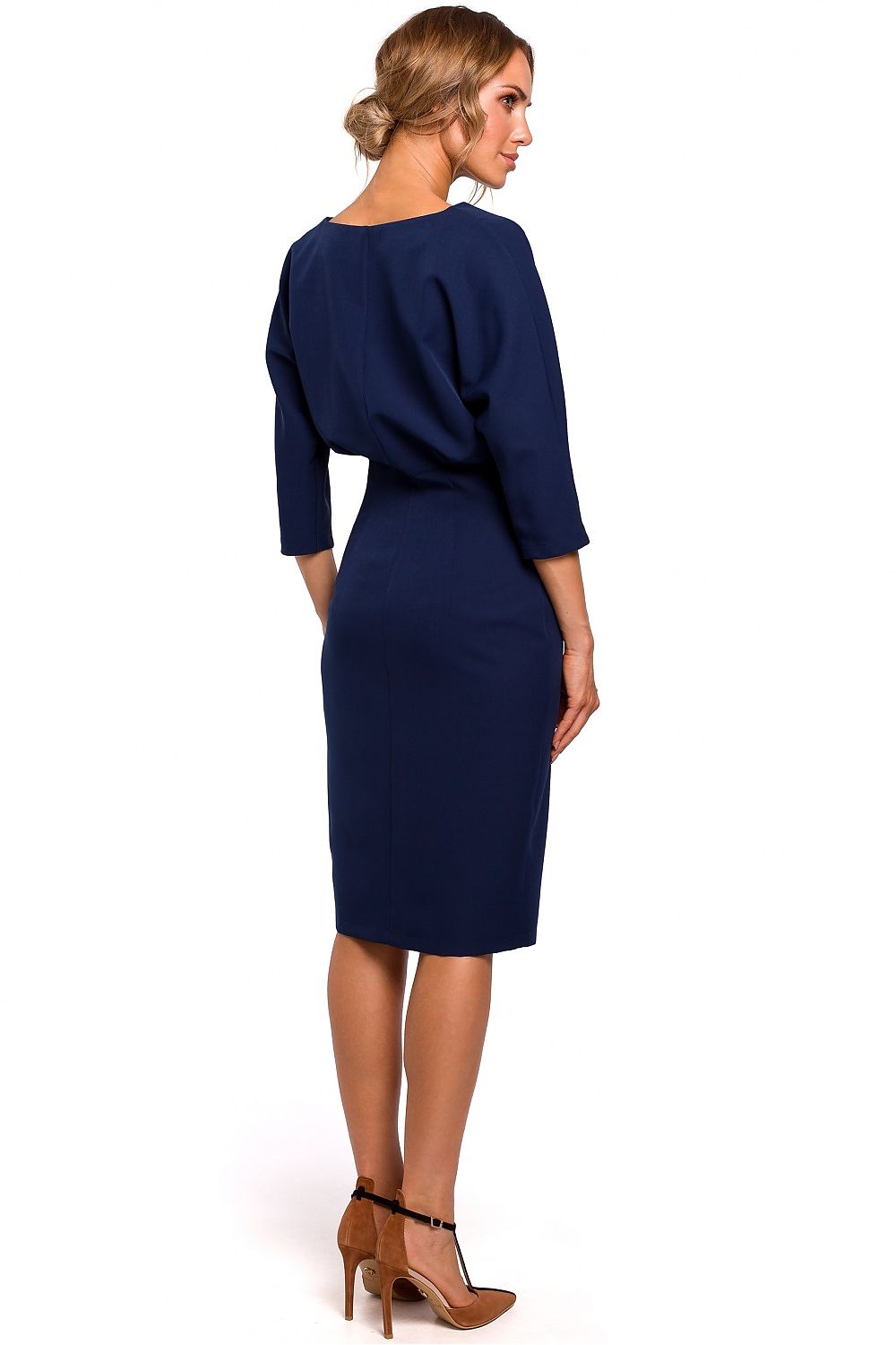 Uforet Dagkjole Moe til dame fra MS StyleHaven, laget av polyester, farge Rød, størrelse XL, med 45720 ermer, perfekt til casual; dress