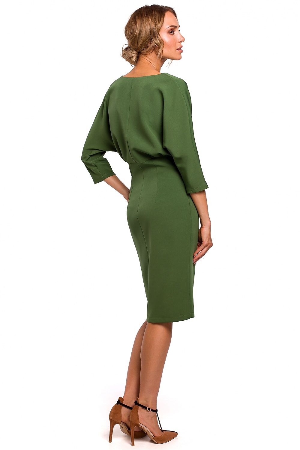 Uforet Dagkjole Moe til dame fra MS StyleHaven, laget av polyester, farge Marineblå, størrelse s, med 45720 ermer, perfekt til casual; dress