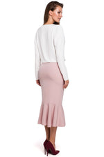 Pennskjørt - Makover til dame fra MS StyleHaven, laget av polyester, farge Rosa, størrelse M, med sleeveless ermer