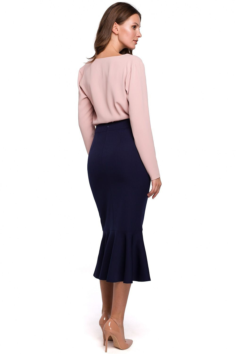 Pennskjørt - Makover til dame fra MS StyleHaven, laget av polyester, farge Svart, størrelse L, med sleeveless ermer