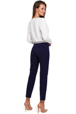 Damebukser / Makover til dame fra MS StyleHaven, laget av polyester; Elastan, farge Grå, størrelse XL, med sleeveless ermer