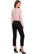 Damebukser / Makover til dame fra MS StyleHaven, laget av polyester; Elastan, farge Marineblå, størrelse L, med sleeveless ermer