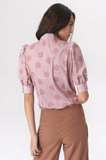 Bluse Nife til dame fra MS StyleHaven, laget av polyester, farge Flerfarget, størrelse 42, med 45720 ermer, perfekt til casual; dress