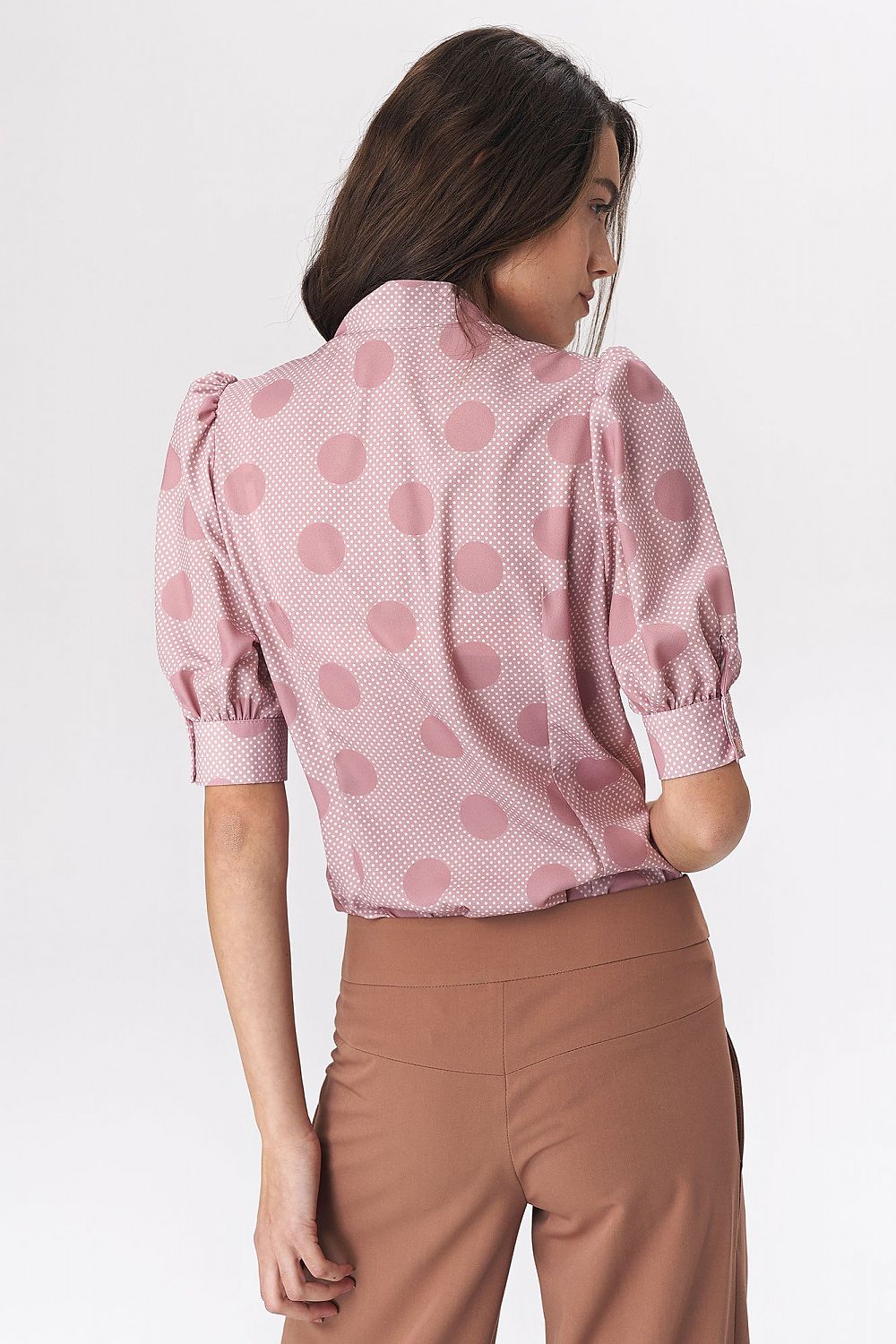 Bluse Nife til dame fra MS StyleHaven, laget av polyester, farge Flerfarget, størrelse 42, med 45720 ermer, perfekt til casual; dress