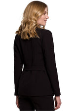 Jakke Makover til dame fra MS StyleHaven, laget av Elastan; polyester, farge Svart, størrelse L, med long ermer