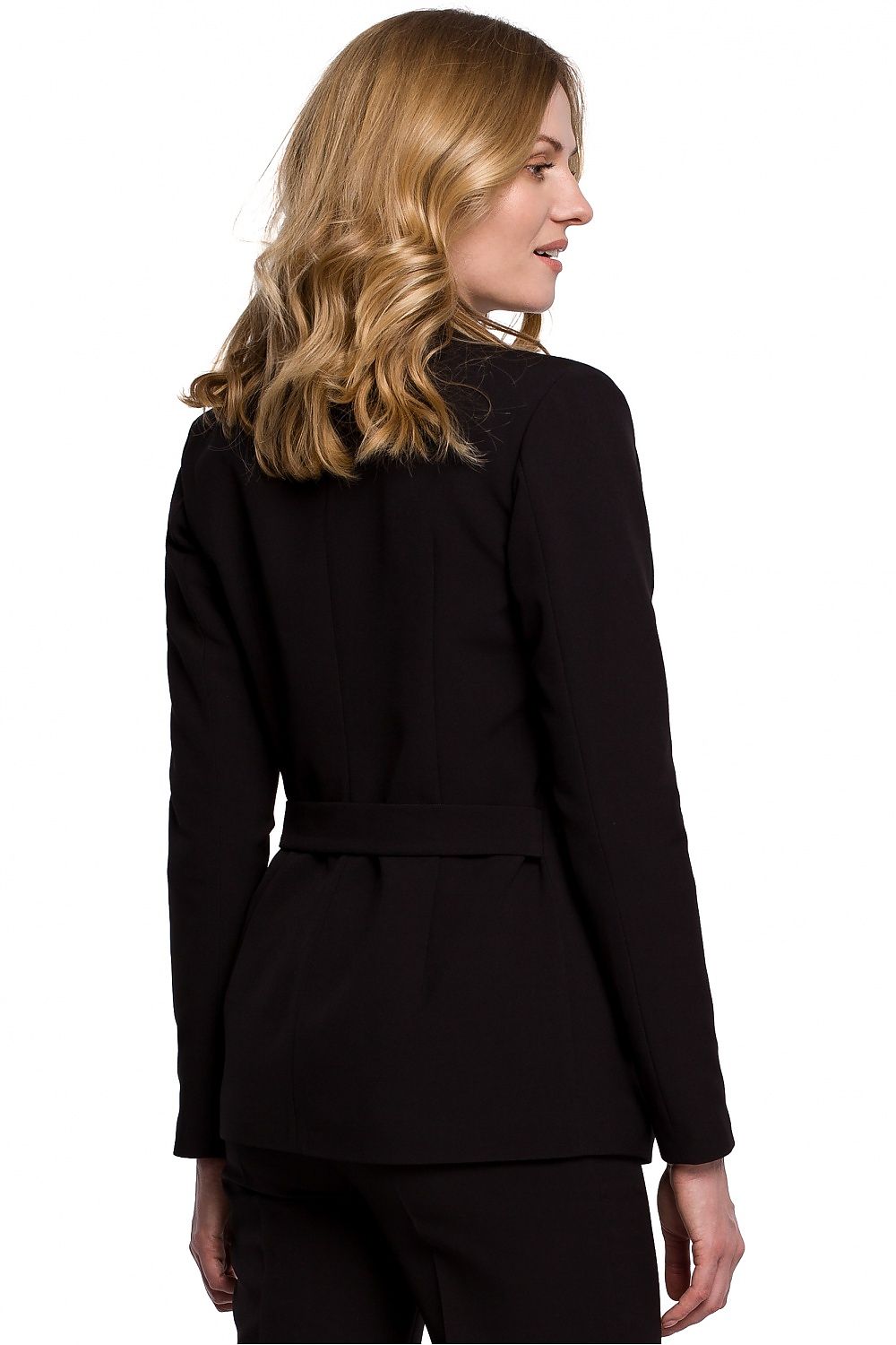 Jakke Makover til dame fra MS StyleHaven, laget av Elastan; polyester, farge Svart, størrelse L, med long ermer