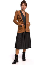 BeWear hettejakke i bomull til dame fra MS StyleHaven, laget av Bomull, farge Svart, størrelse L, med long ermer, perfekt til dress