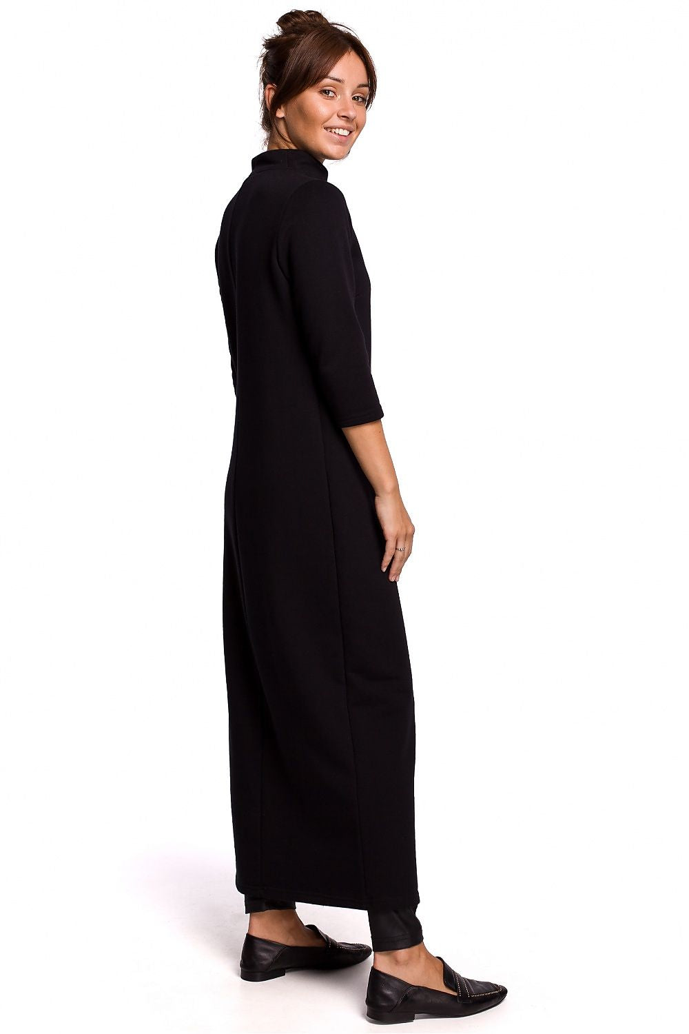 Tunika til dame- BeWear til dame fra MS StyleHaven, laget av Bomull; polyester, farge Grønn, størrelse s, med long ermer, perfekt til dress