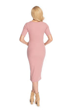 Tidløs Grace gravidkjole fra PeeKaBoo til dame fra MS StyleHaven, laget av Elastan; Bomull, farge Svart, størrelse S/M, med short; 3-4 ermer, perfekt til casual; dress