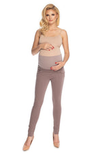 Comfort Fit Bukser fra PeeKaBoo til dame fra MS StyleHaven, laget av polyester; Elastan; Viskose, farge beige, størrelse L/XL, med long ermer, perfekt til casual; dress