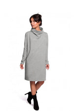 Dagskjole BeWear til dame fra MS StyleHaven, laget av polyester, farge Grønn, størrelse M, med long ermer, perfekt til dress