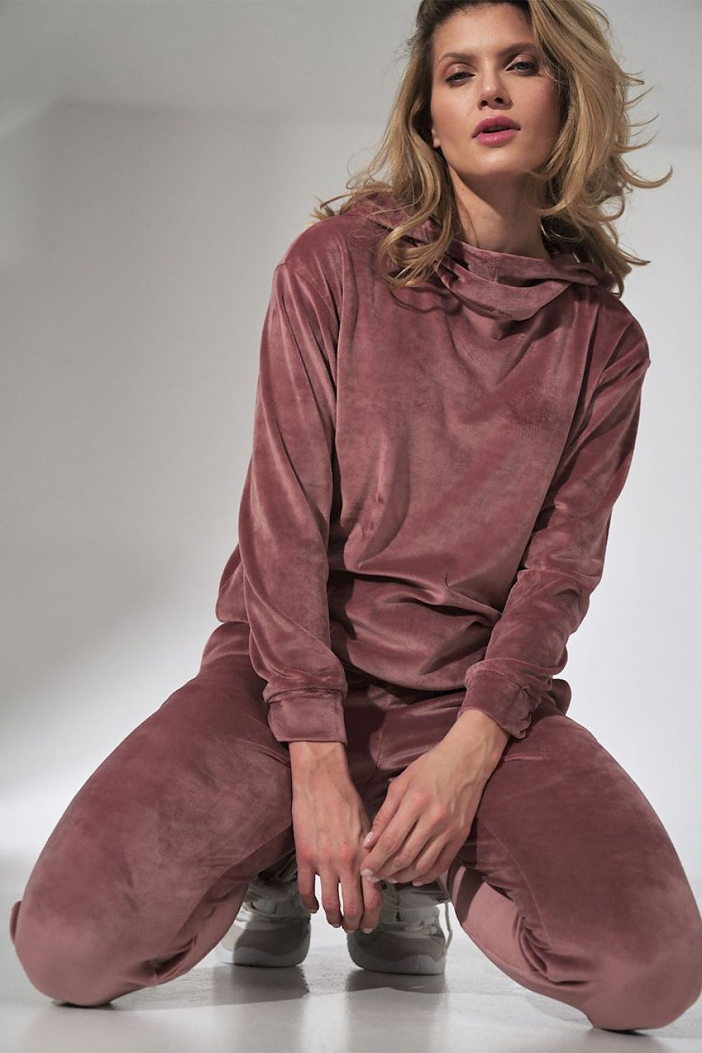 Emerald Comfort Hettegenser - Figl til dame fra MS StyleHaven, laget av polyester; Elastan, farge Rosa, størrelse M, med sleeveless; strapless ermer, perfekt til casual; dress