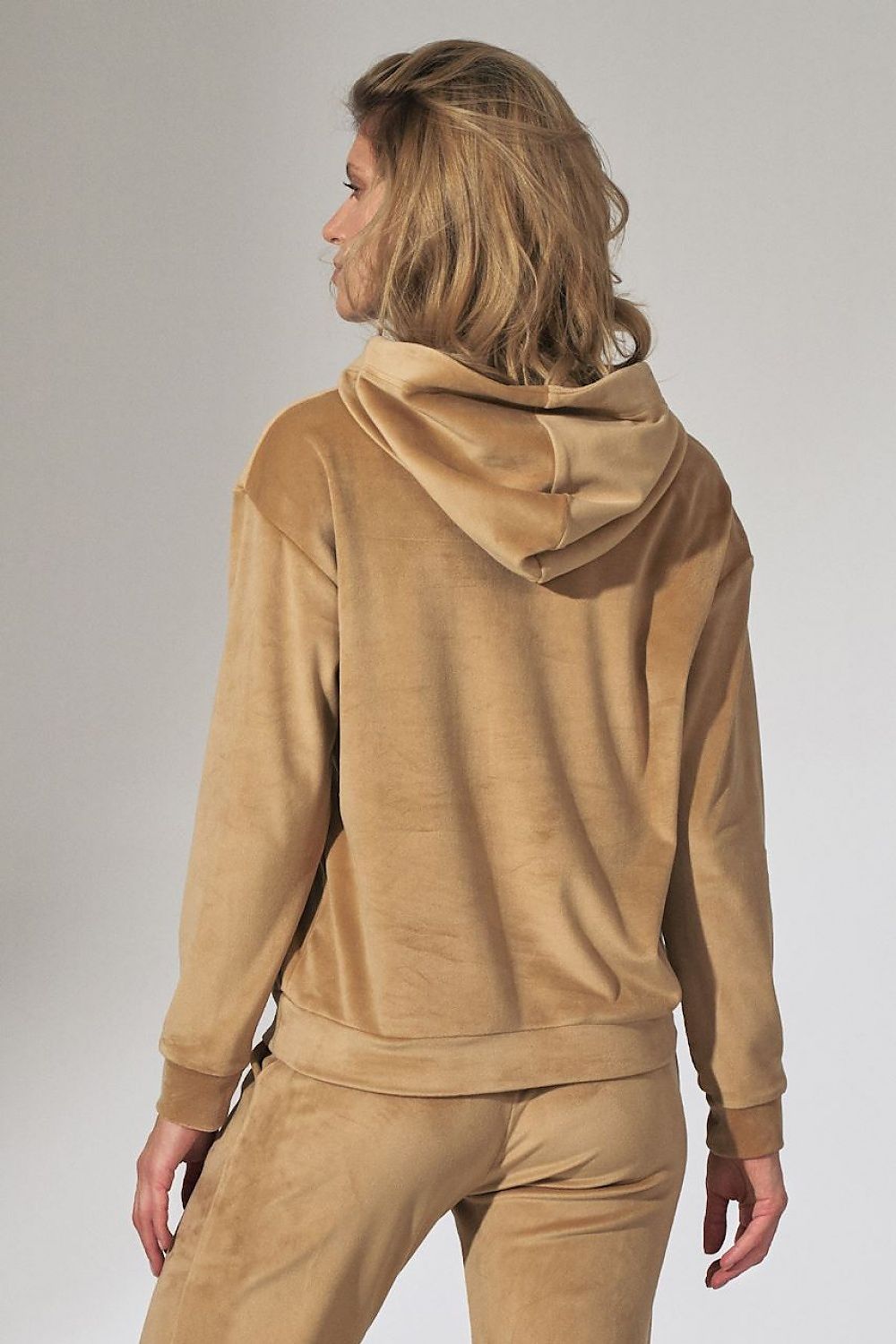 Emerald Comfort Hettegenser - Figl til dame fra MS StyleHaven, laget av polyester; Elastan, farge beige, størrelse L, med sleeveless; strapless ermer, perfekt til casual; dress
