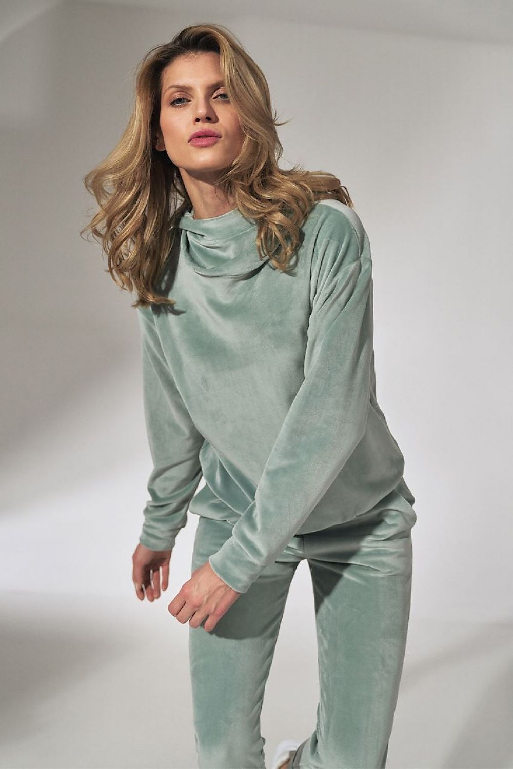 Emerald Comfort Hettegenser - Figl til dame fra MS StyleHaven, laget av polyester; Elastan, farge Grønn, størrelse XL, med sleeveless; strapless ermer, perfekt til casual; dress