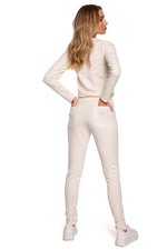 Jumpsuit - Moe til dame fra MS StyleHaven, laget av Elastan-1, farge Grønn, størrelse s, med long ermer, perfekt til casual; dress