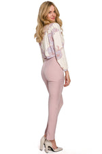 Damebukser Makover til dame fra MS StyleHaven, laget av polyester, farge Rosa, størrelse M, med long ermer