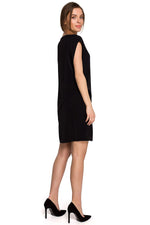 Dagkjole Stylove til dame fra MS StyleHaven, laget av polyester; Elastan-1, farge Grønn, størrelse L, med short; cap ermer, perfekt til dress