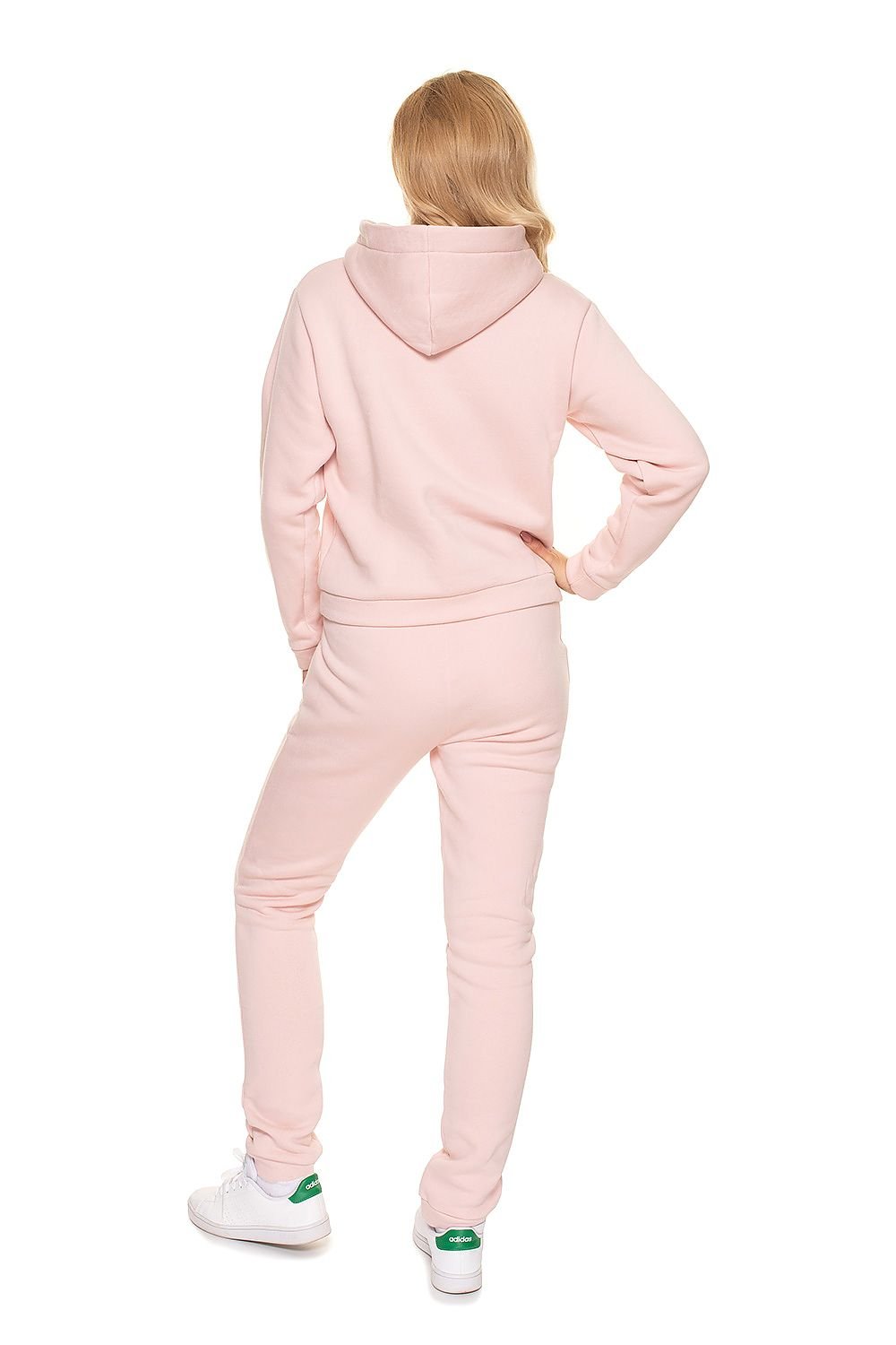 Koselig logo sweatset - PeeKaBoo til dame fra MS StyleHaven, laget av Bomull; Elastan, farge Rosa, størrelse L/XL, med long ermer, perfekt til casual; dress