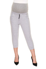 Relaxed Comfort Crops fra PeeKaBoo til dame fra MS StyleHaven, laget av Elastan; Bomull, farge Grå, størrelse L/XL, med 3-4; long ermer, perfekt til casual; dress