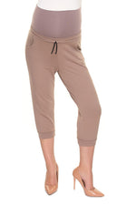 Relaxed Comfort Crops fra PeeKaBoo til dame fra MS StyleHaven, laget av Elastan; Bomull, farge beige, størrelse S/M, med 3-4; long ermer, perfekt til casual; dress