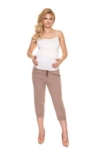 Relaxed Comfort Crops fra PeeKaBoo til dame fra MS StyleHaven, laget av Elastan; Bomull, farge beige, størrelse L/XL, med 3-4; long ermer, perfekt til casual; dress