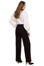 Bukser Makover til dame fra MS StyleHaven, laget av polyester; rayon, farge Grå, størrelse s, med long ermer