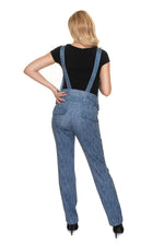 Allsidige garnbukser for gravide fra PeeKaBoo til dame fra MS StyleHaven, laget av polyester, farge Blå, størrelse L/XL, med short ermer, perfekt til casual; dress