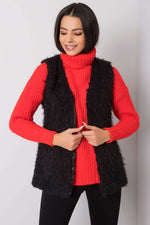 Gilet Och Bella for kvinner fra MS StyleHaven, i fargen svart, størrelse S på ermene