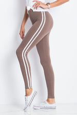 Lange leggings BFG til dame fra MS StyleHaven, laget av Bomull; Elastan-1, farge Rosa, størrelse XL, med sleeveless ermer, perfekt til casual; dress