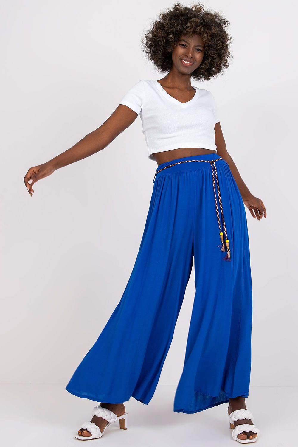 Damebukser Och Bella til dame fra MS StyleHaven, laget av Viskose, farge Grønn, størrelse L, med strapless ermer