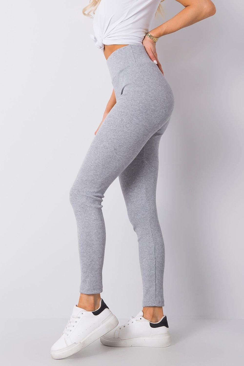 Lange leggings BFG til dame fra MS StyleHaven, laget av Bomull; Elastan-1, farge Svart, størrelse XL, med long; 3-4 ermer, perfekt til casual; dress