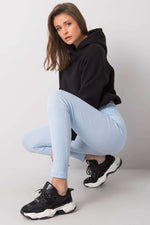 Lange leggings BFG til dame fra MS StyleHaven, laget av Bomull; Elastan-1, farge Svart 2, størrelse s, med long; 3-4 ermer, perfekt til casual; dress