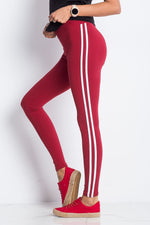 Lange leggings BFG til dame fra MS StyleHaven, laget av Bomull; Elastan-1, farge Grønn 2, størrelse S, med sleeveless ermer, perfekt til casual; dress