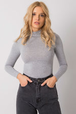 Turtleneck Rue Paris til dame fra MS StyleHaven, laget av Viskose, farge Grønn, størrelse S, med sleeveless; 3-4 ermer, perfekt til casual; dress