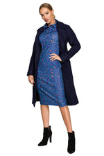 Frakk Moe til dame fra MS StyleHaven, laget av polyester; Elastan-1, farge Grønn, størrelse XXL, med short ermer, perfekt til dress