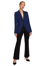 Klassiske Blazer - Moe til dame fra MS StyleHaven, laget av polyester, farge Grønn 2, størrelse L, med long ermer, perfekt til dress