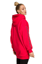 Lang Genser - Moe til dame fra MS StyleHaven, laget av Bomull; polyester, farge beige, størrelse XL, med long ermer, perfekt til dress