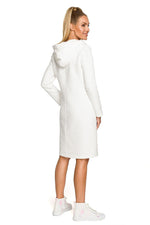 Dagkjole Moe til dame fra MS StyleHaven, laget av Bomull, farge Fiolett, størrelse XL, med short ermer, perfekt til dress