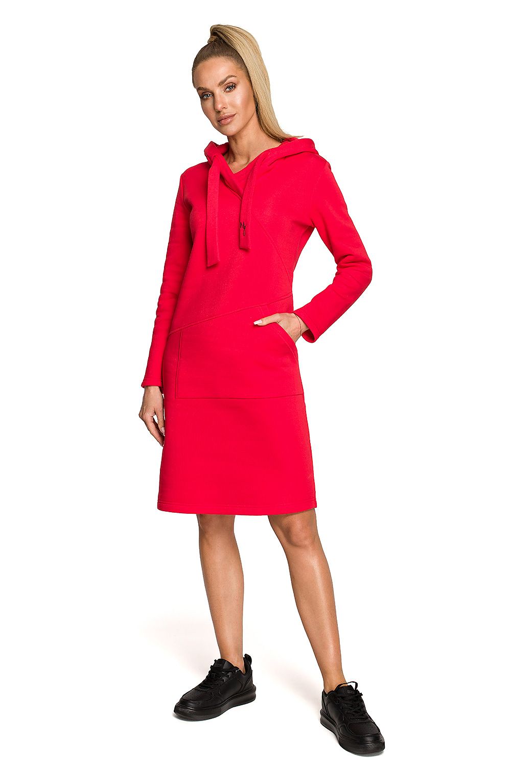 Dagkjole Moe til dame fra MS StyleHaven, laget av Bomull, farge Fiolett, størrelse XXL, med short ermer, perfekt til dress