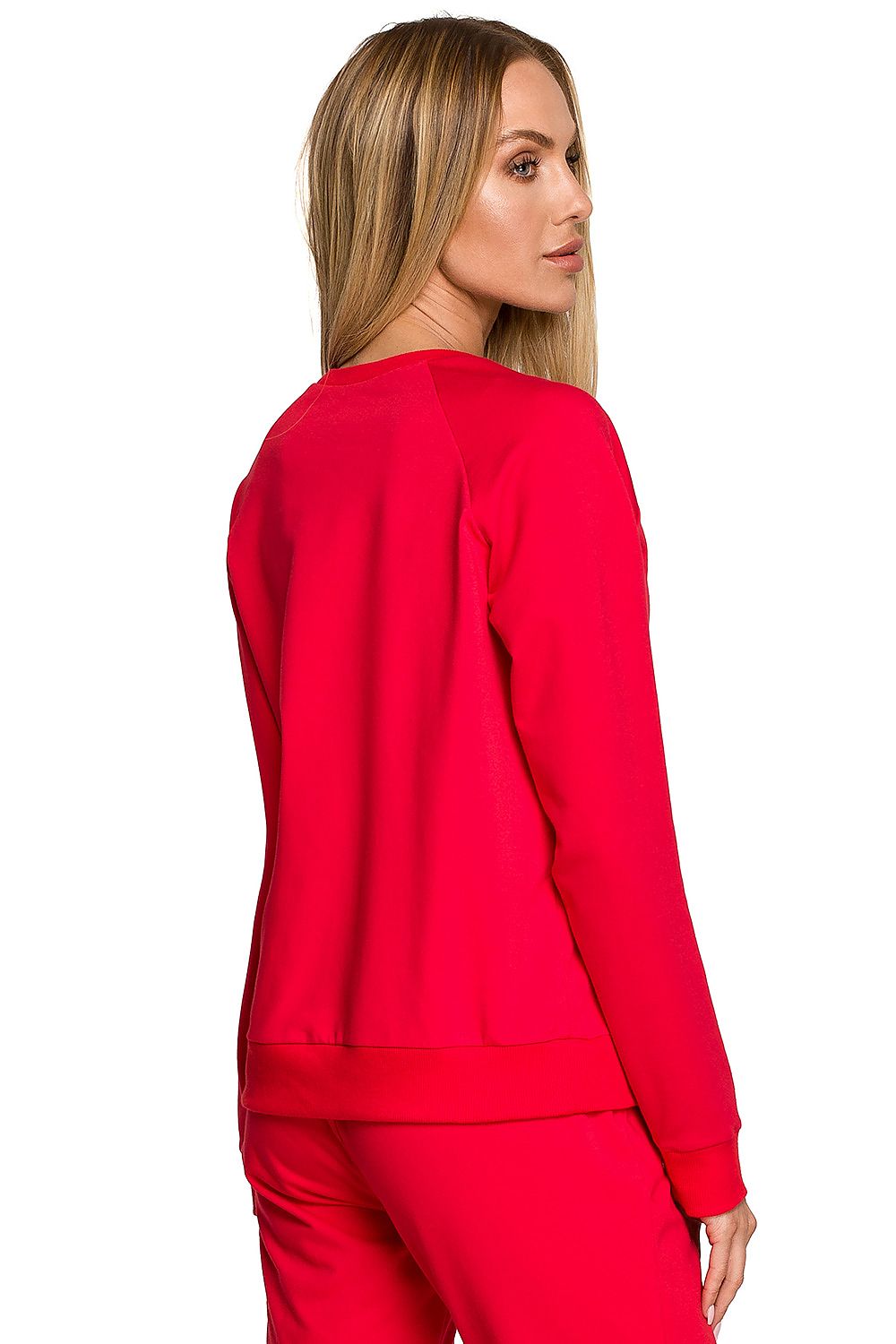 Genser - Moe til dame fra MS StyleHaven, laget av Bomull, farge Marineblå, størrelse M, med short ermer, perfekt til dress