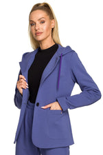 Hette Jakke - Moe til dame fra MS StyleHaven, laget av Bomull, farge beige, størrelse M, med long ermer, perfekt til dress