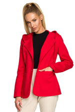 Hette Jakke - Moe til dame fra MS StyleHaven, laget av Bomull, farge beige, størrelse XXL, med long ermer, perfekt til dress
