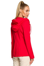 Hette Jakke - Moe til dame fra MS StyleHaven, laget av Bomull, farge Marineblå, størrelse M, med long ermer, perfekt til dress