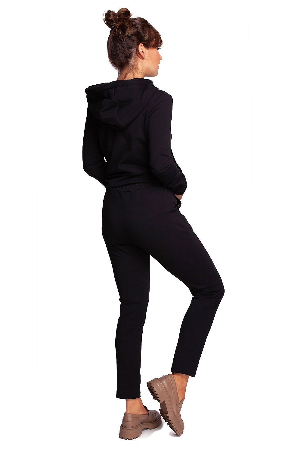 Urban Edge - Strikkebukser med rett ben - BeWear til dame fra MS StyleHaven, laget av Bomull, farge Svart, størrelse M, med long ermer, perfekt til dress