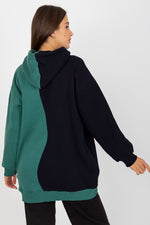 Genser Rue Paris til dame fra MS StyleHaven, laget av Bomull, farge Blå, størrelse S/M, med sleeveless; 3-4 ermer, perfekt til casual; dress