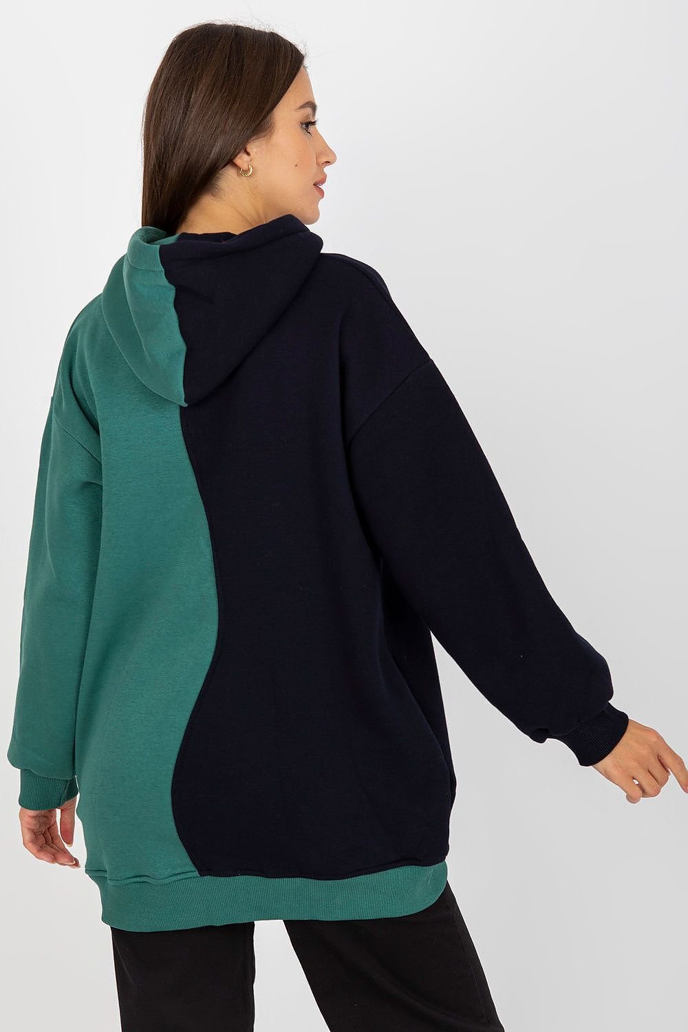 Genser Rue Paris til dame fra MS StyleHaven, laget av Bomull, farge Blå, størrelse S/M, med sleeveless; 3-4 ermer, perfekt til casual; dress