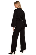 Dress Makover til dame fra MS StyleHaven, laget av polyester, farge Svart, størrelse s, med long ermer